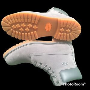 Gray & gum (lugz) workboots